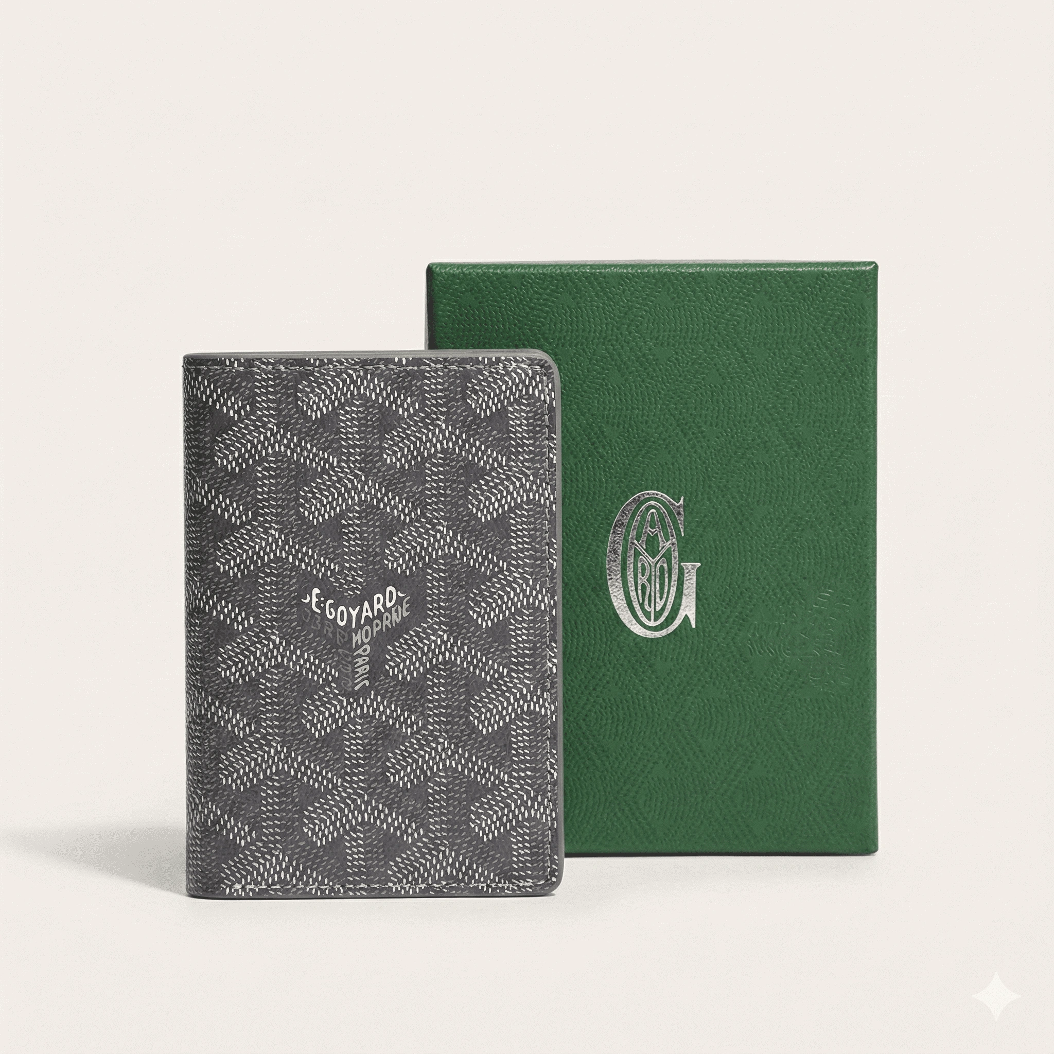 Porte monnaie goyard gris